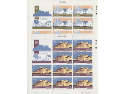 Malta, 1983, 8-30 C Europa, archy, MiNr.680-681, **