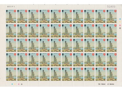 Man, 1978, 8 P Budovy, arch, MiNr.109, **