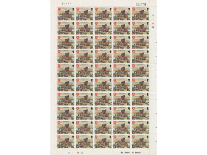 Man, 1978, 13 P Budovy, arch, MiNr.114, **