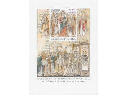 2013, 35 Kč aršík Cyril a Metoděj, Nr.A767, **