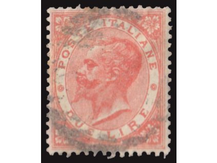 1863, 2L Emanuel, MiNr.22, razítkované, horší jakost