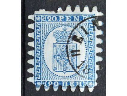 1866, 20P Znak, MiNr.8, razítkované