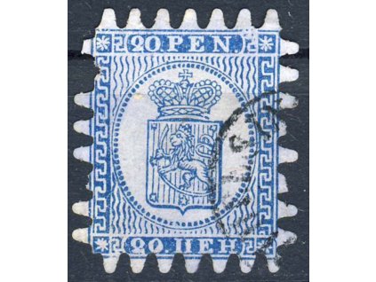 1866, 20P Znak, MiNr.8B, razítkované