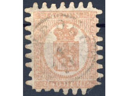 1866, 40P Znak, Mi.100Euro, MiNr.9, razítkované