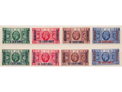 Maroko, Španělské, 1935, 5C/1/2P-25C/2 1/2P série, **/*