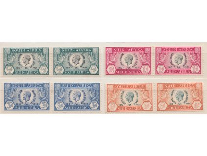 South Afrika, 1935, 1/2-6 P série Jiří V., soutisky, * , 6P archové lomy