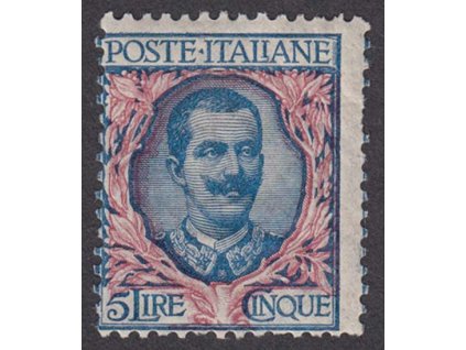 1901, 5 L Emanuel, MiNr.84, * po nálepce