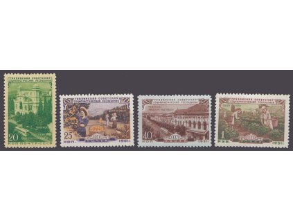 1951, 20K-1R série 30. let SSSR, MiNr.1548-51, **