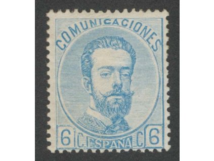 1872, 6C Amadeo, reparovaný lep, lehké vlomy