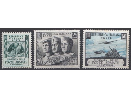 1952, 10-60 L série Den armády, MiNr.871-73, **