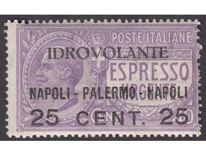 1917, 25C/40C letecká, MiNr.127, **