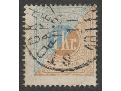 1874, 1Kr doplatní, MiNr.10A, razítkované