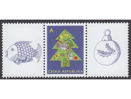 2012, "A" Vánoční motiv (K1 + 1 + K2), Nr.752, **