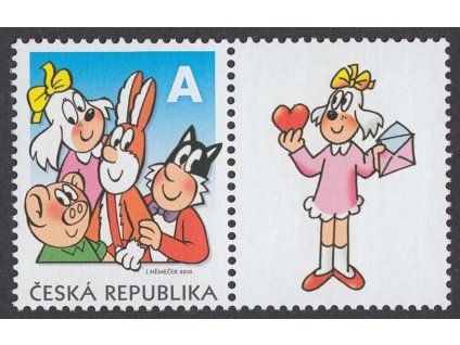 2010, "A" Čtyřlístek (1+K4), Nr.642, **