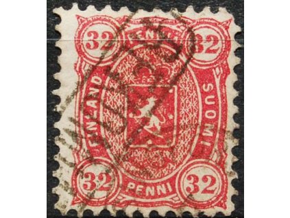 1875, 32P Znak, MiNr.18A, razítkovaná