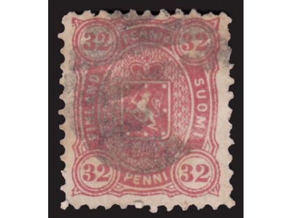 1875, 32P Znak, MiNr.18A, razítkované, drobné vlomy