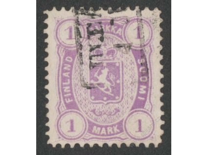 1875, 1M Znak, MiNr.19By, razítkované
