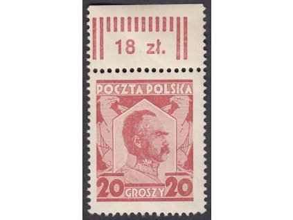 1927, 20 Gr Pilsudski, MiNr.245, **