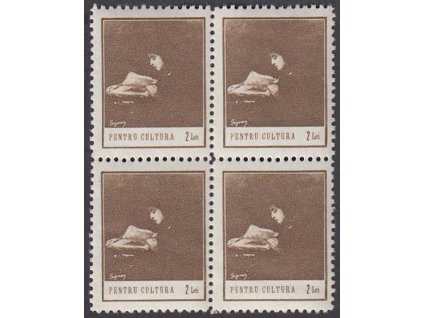 1934, 2 L Zwangszuschlagsmarke, MiNr.28, ** , 4blok