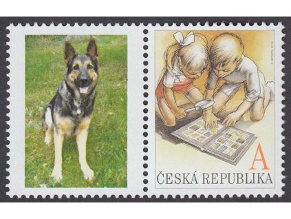 2010, "A" Rozvoj filatelie,kupon s privátním přítiskem, Nr.643, **