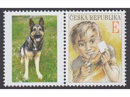 2010, "E" Rozvoj filatelie, kupon s privátním přítiskem, Nr.644, **