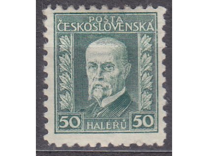 50h zelená, I.typ, pr.8, Nr.204I, * po nálepce, ilustrační foto