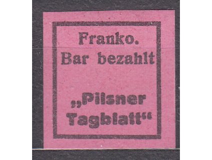 Pilsner Tagblatt, PLZEŇ, Nr.NN19a, **