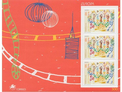 1998, aršík Europa, MiNr.Bl.137, **