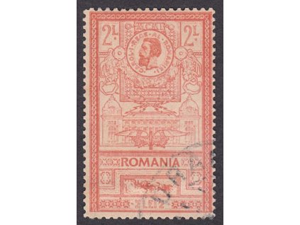 1903, 2 L Karel I., MiNr.159, razítkované, lehký ohyb v dolní části
