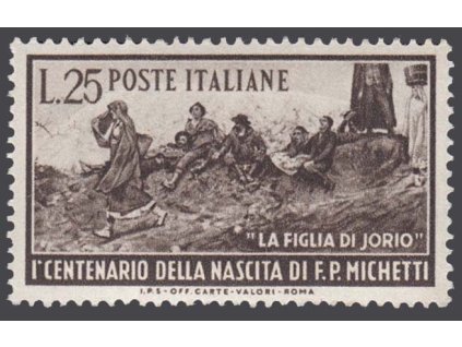 1951, 25 L Michetti, MiNr.844, **