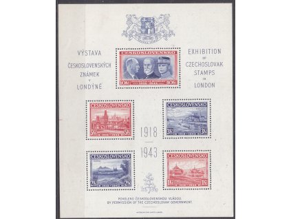 1943, Londýnský aršík, **