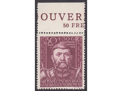 Generalgouwernement, 1944, 30 Gr Osobnosti, DV - klínek, **