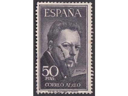 1953, 50 Pta letecká, MiNr.1020, razítkované, dv