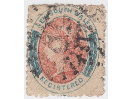 New South Wales, 1860, 6 P Viktoria, MiNr.22, razítkované