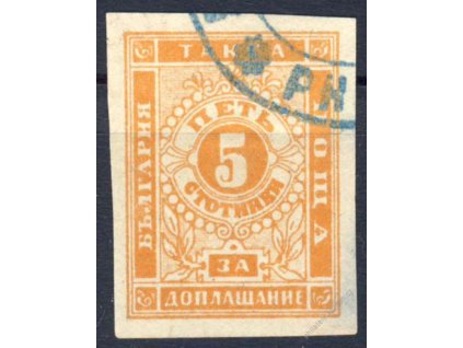 1885, 5St doplatní, MiNr.4, razítkované
