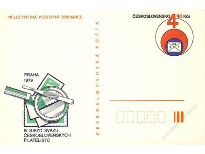 CDV 189 IV. sjezd filatelistů