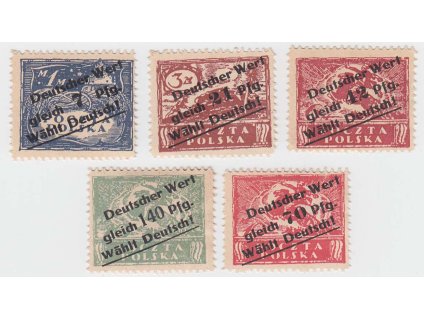 Oberschlesien, 1920, Propagandistické padělky, (*) , dv