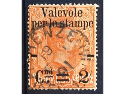 1890, 2C/1.25L hnědooranžová, razítkované