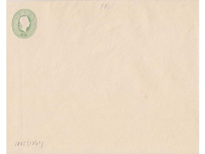 Lombardsko, 1861, 3 So Franc Josef, celinová obálka, neprošlé, ND