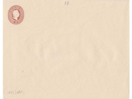 Lombardsko, 1861, 10 So Franc Josef, celinová obálka, neprošlé, ND
