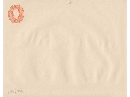 Lombardsko, 1861, 20 So Franc Josef, celinová obálka, neprošlé, ND