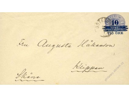 1890, DR Göteborg, celinová obálka