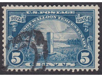 USA, 1924, 5 C Výjev, MiNr.292, razítkované
