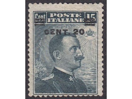 1916, 20C/15C Emanuel, MiNr.124, **