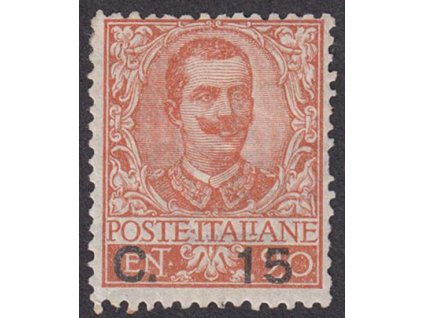 1905, 15C/20C Emanuel, MiNr.86, těžší * , krátké zoubky