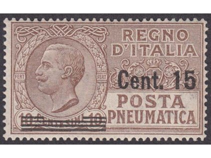 1924, 15C/10C Rohrpostmarke, MiNr.173, **