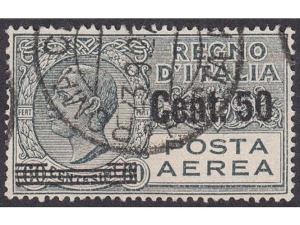 1927, 50C/60C letecká, MiNr.270, razítkované