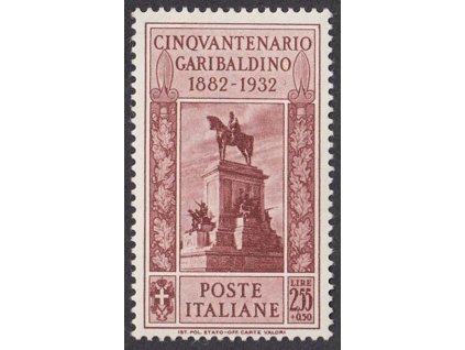 1932, 2.55 L Pomník, MiNr.399, těžší *