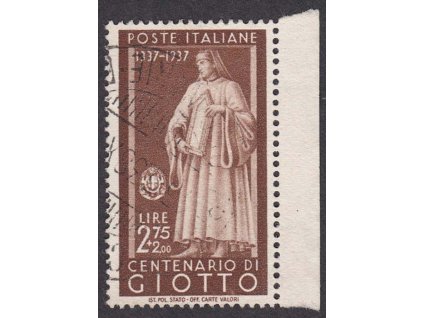 1937, 2.75 L Bondone, MiNr.600, razítkované