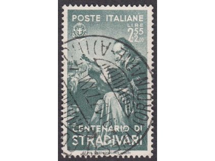 1937, 2.55 L Stradivari, MiNr.599, razítkované